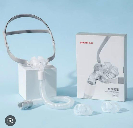 Yuwell YP-01 adaptive silicone nasal cushion for nose bridge pressure relief